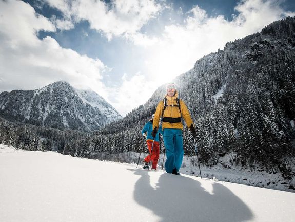 [Translate to English:] Winterurlaub im Stubaital